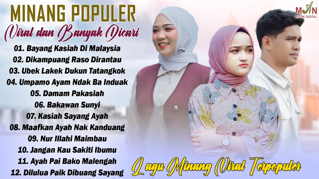 Lagu Minang Terbaru 2026 Viral Tiktok - Pop Minang Hits Terpopuler Enak Didengar Bikin Baper