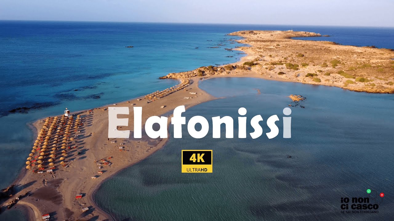 Elafonissi Creta Grecia Drone DJI 4K | iononcicasco.it