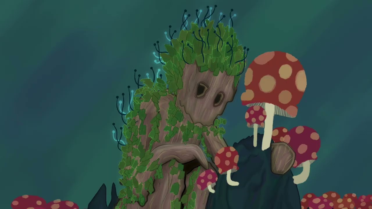 Nature's Solitude - Digital painting time-lapse