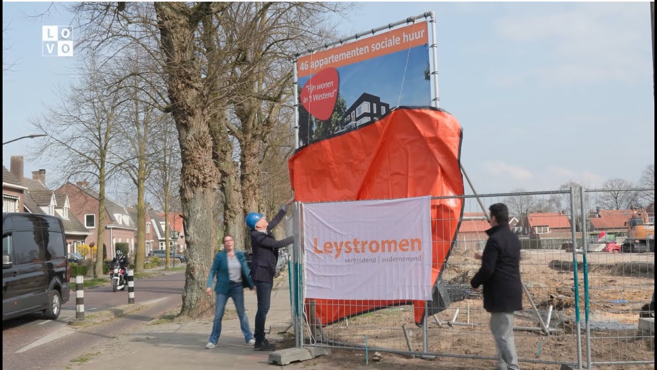 Eindelijk nieuwe woningen (Start bouw Tilburgseweg)