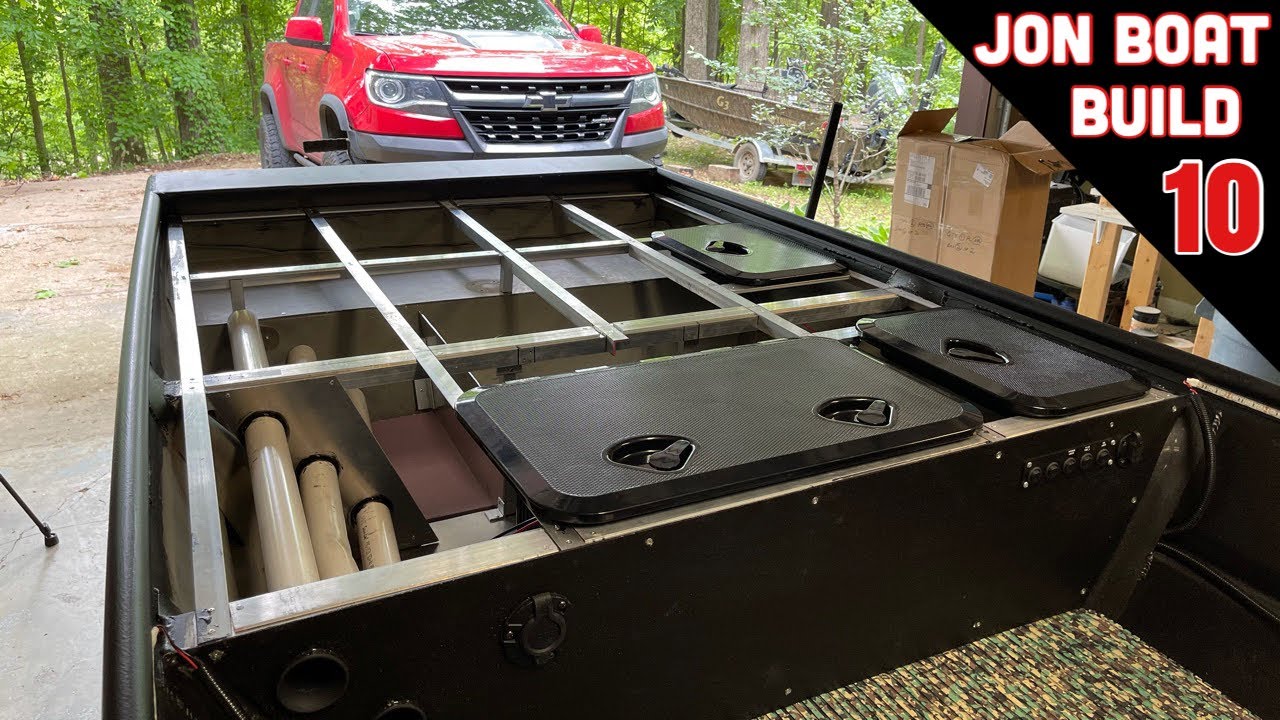 Aluminum Front Deck part 2 | Jon Boat Build