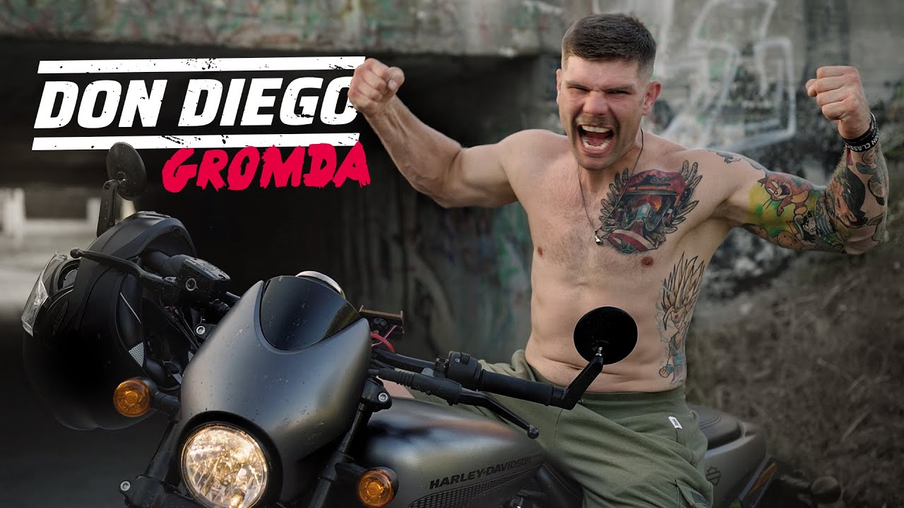 Mateusz DON DIEGO Kubiszyn. Kuźnia, smerfy, dobro i walki na gołe pięści. Oto jego historia. GROMDA.
