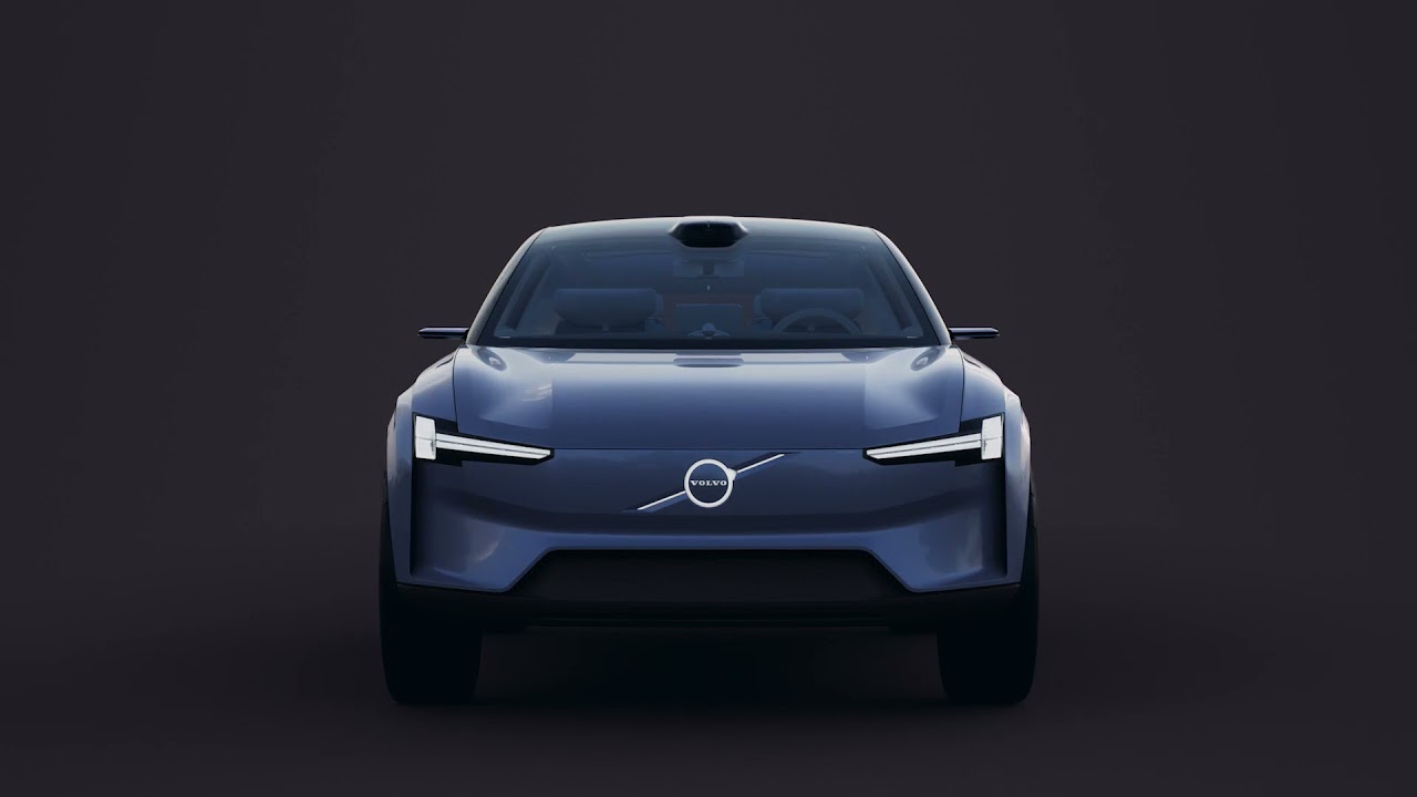Volvo Concept Recharge  -- Thor's Hammer headlights