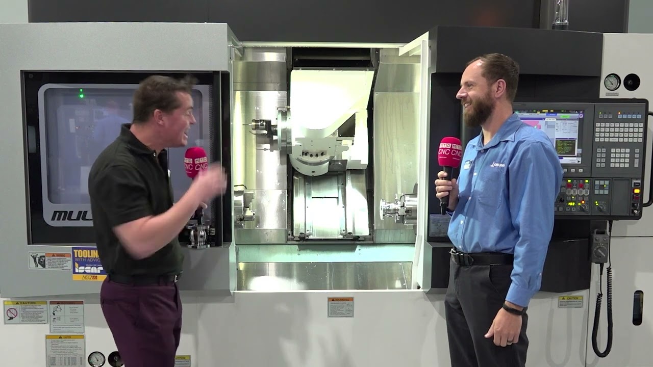 Combine multiple operations into one with Okuma’s powerful MULTUS B250II