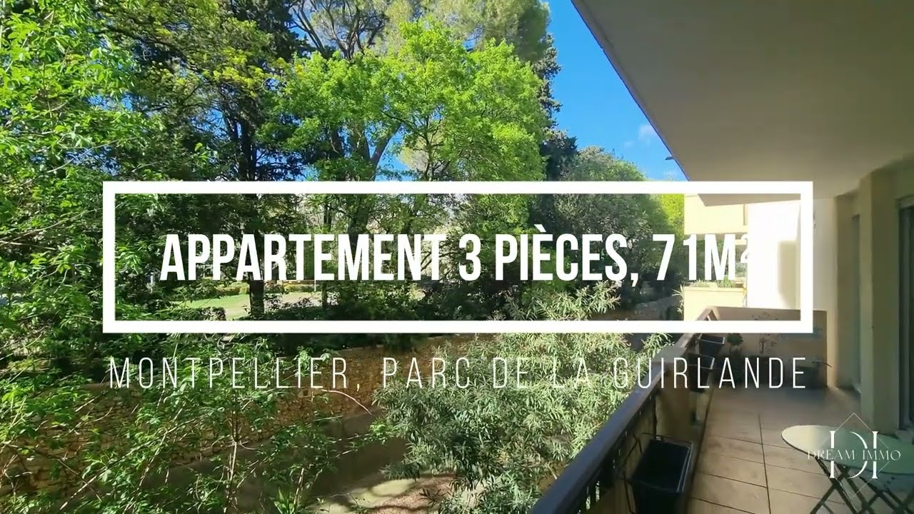 Bel appartement 3 pièces, Montpellier