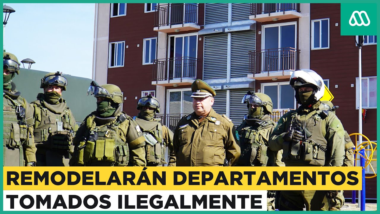Departamentos tomados: Remodelarán inmuebles con daños en San Pedro de la Paz