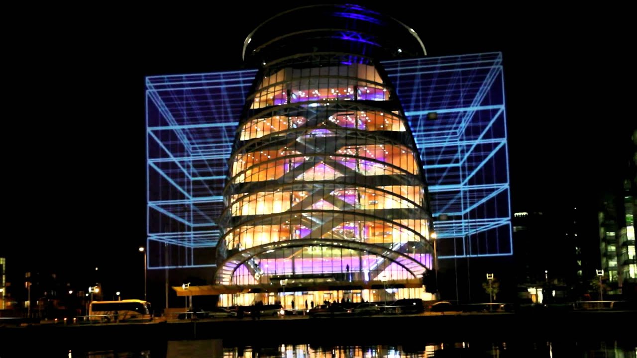 CCD Opening Building Projection