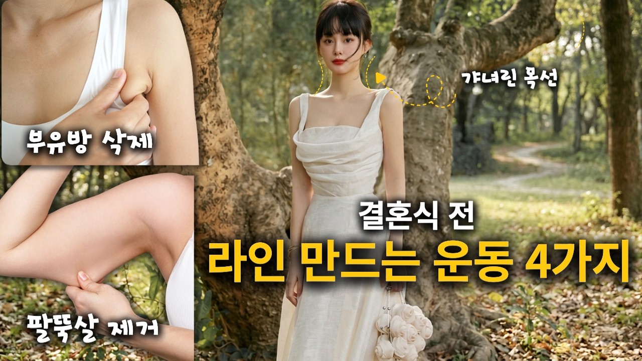 웨딩신부들 비상! 빨리 살빼야 하는 사람 빨리 오세요!