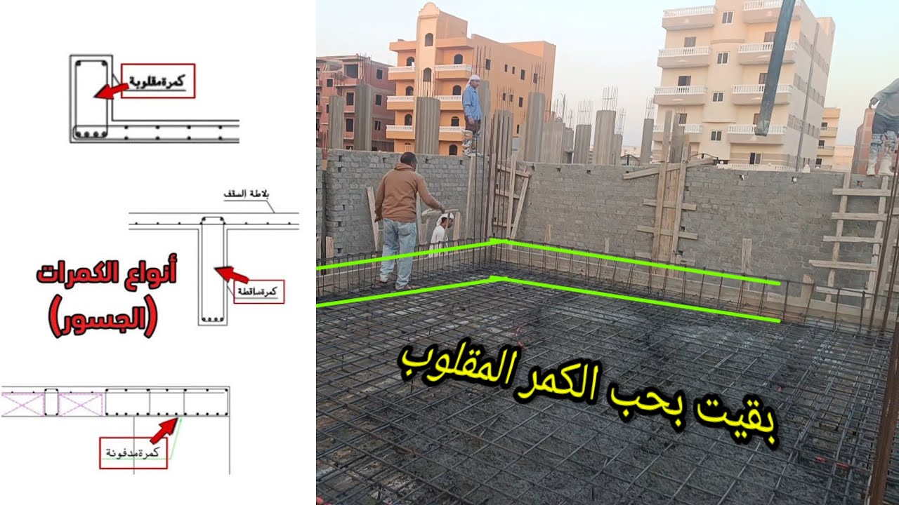 سقف البدروم كمر مقلوب أسأل و هجاوب