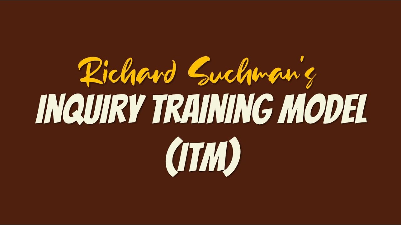 Richard Suchman's Inquiry Training Model || tsin-eng
