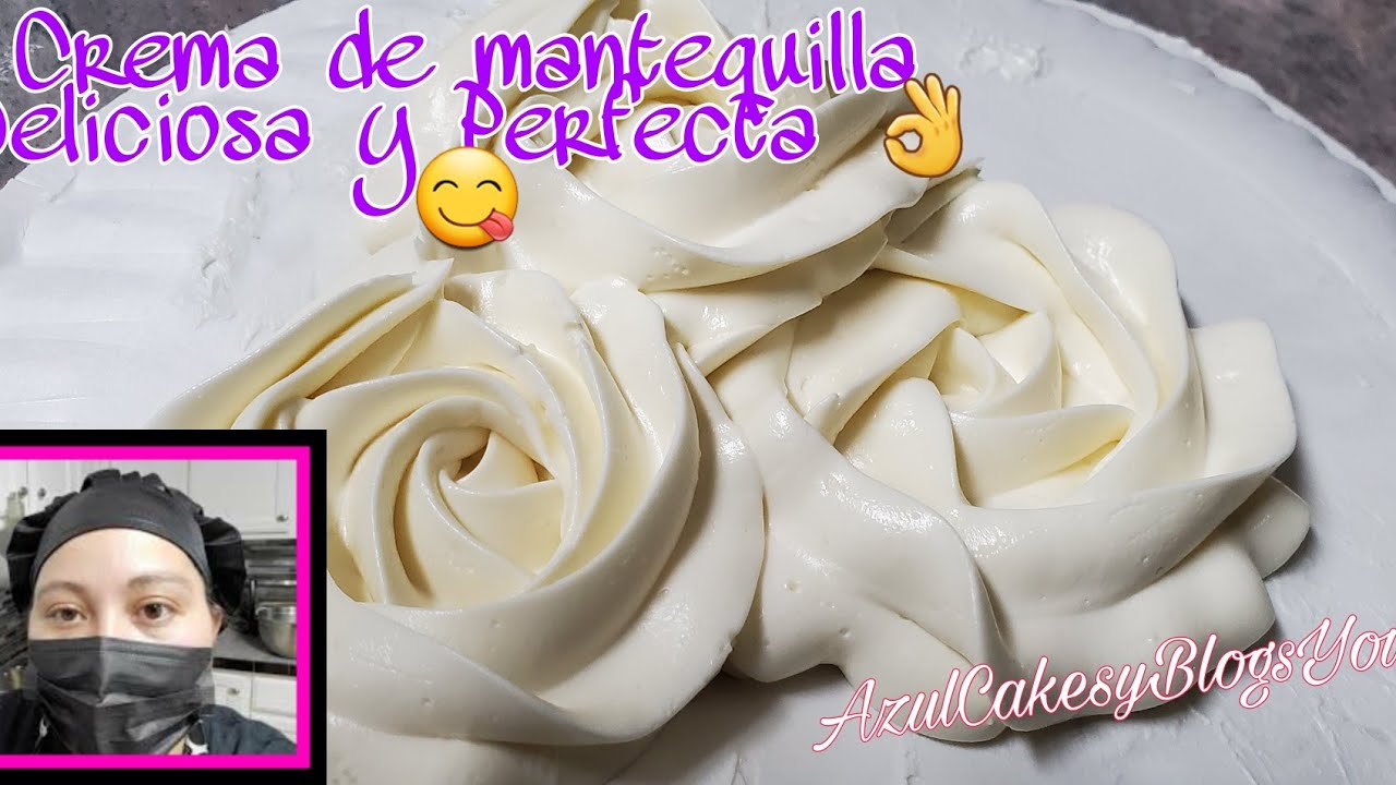 Crema De Mantequilla En VIVO PARA PASTELES EN FONDANT