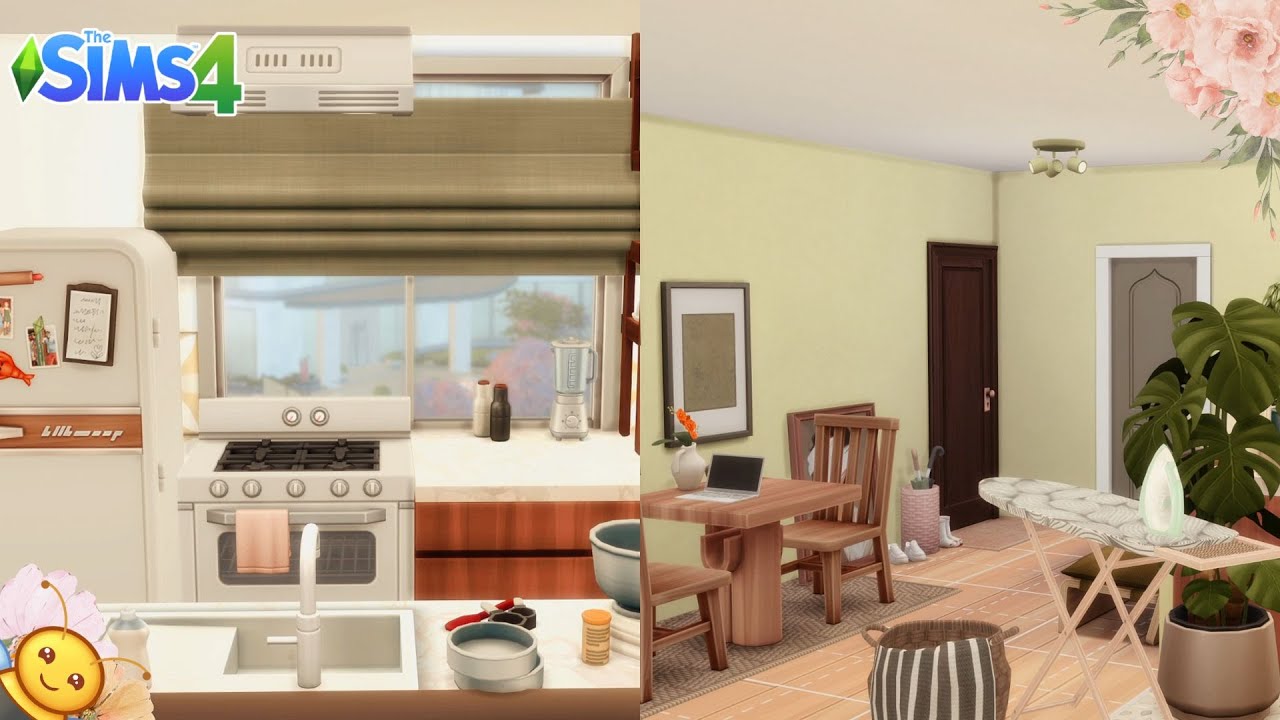 My First CC Build 😱 | The Sims 4 | With CC | Speed Build