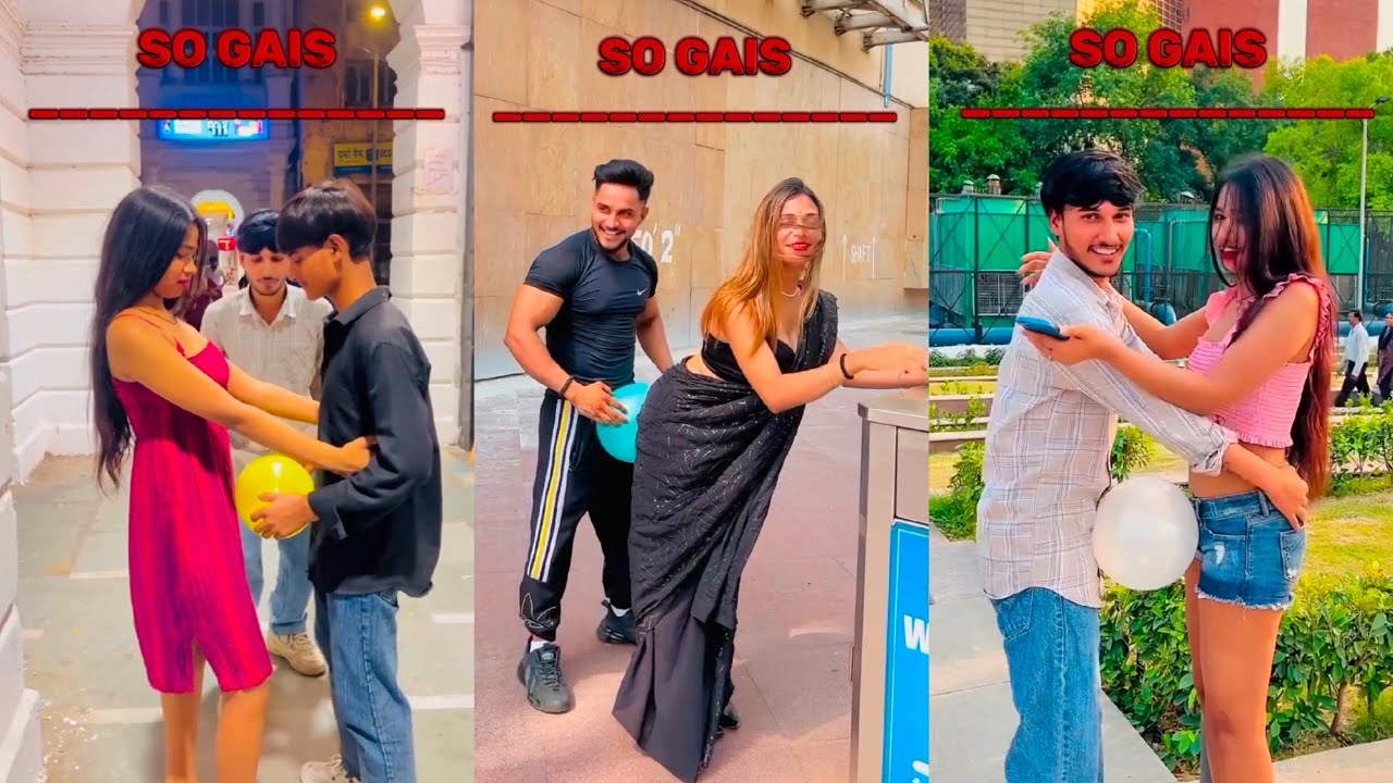 Balloon prank 🎈 part 1  balloon Prank video 🤣 Instagram funny comment 🤣