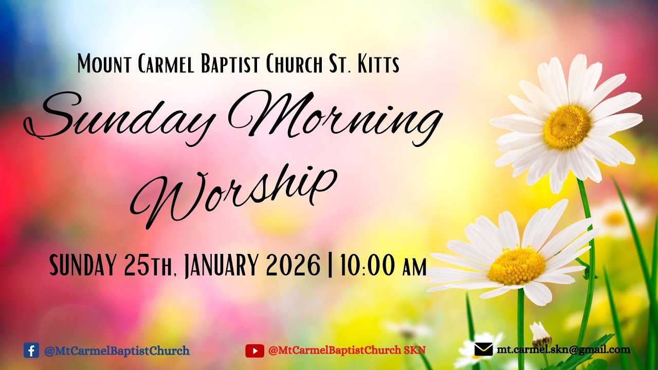 Mt. Carmel Baptist | Morning Worship 25.01.26 | 10:00am