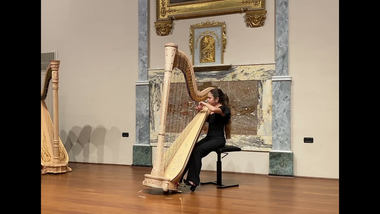 Sonatina for Harp by Sergiu Natra - Zeynep Duru Güleç