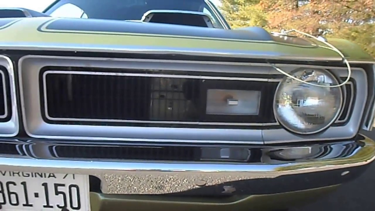 JOHN'S 1971 GREEN  DODGE  DEMON