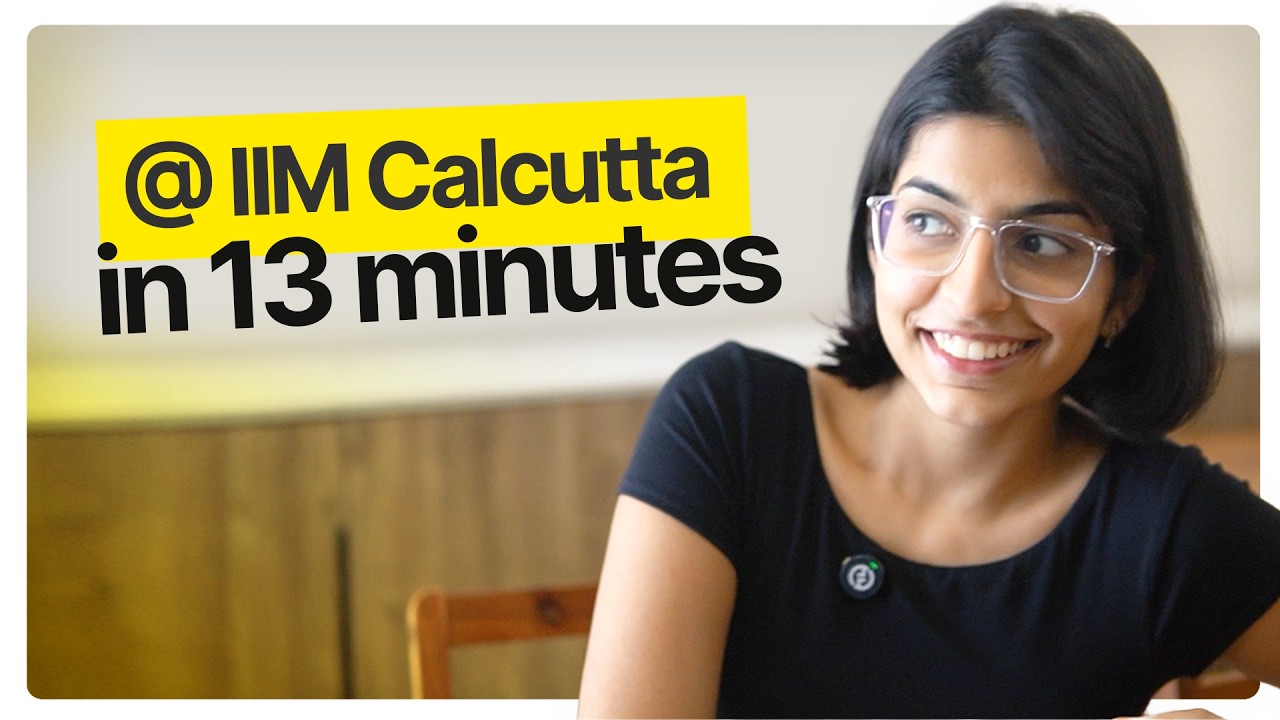 My first year of IIM Calcutta (MBA) | Placements, Academics | CAT Exam 2025
