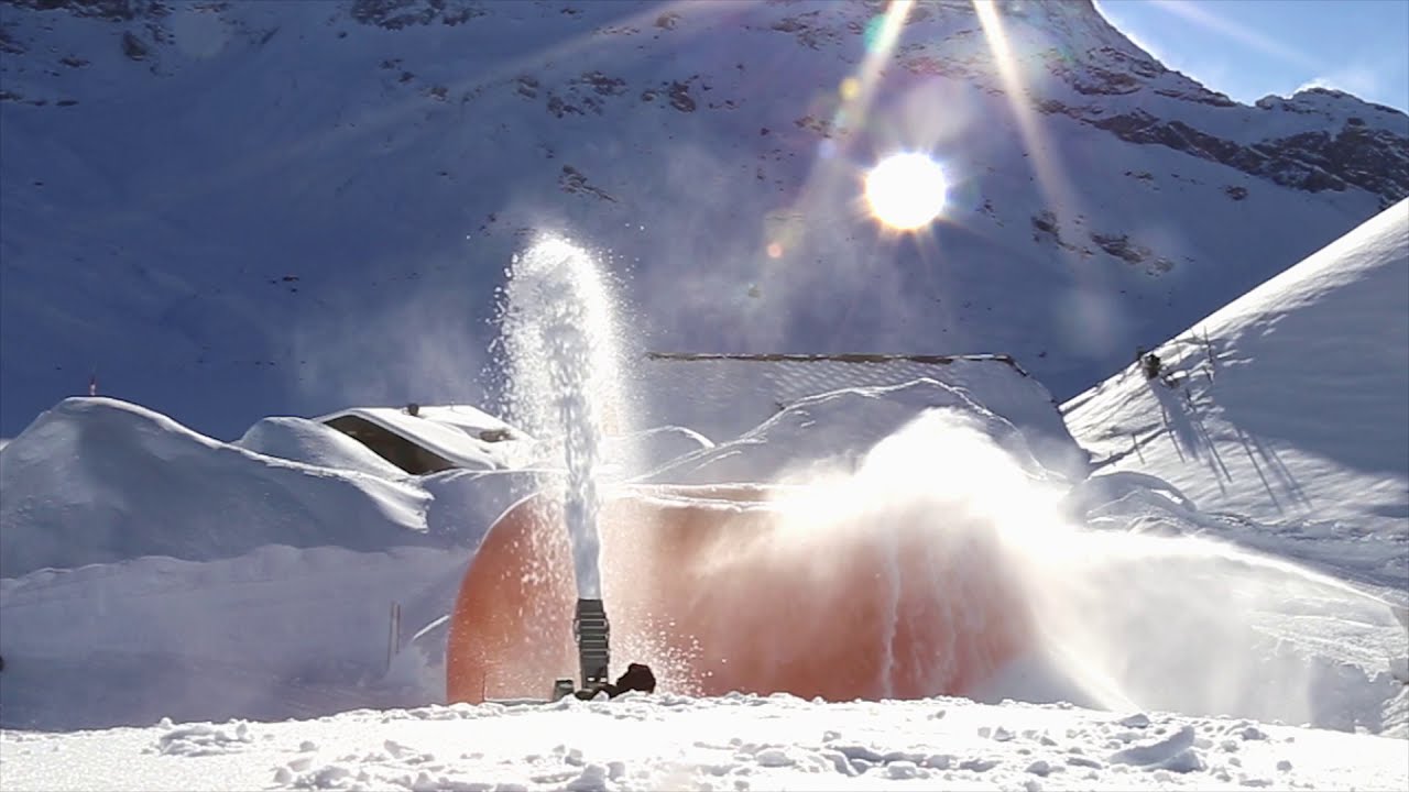 Bau Fondue-Iglu Engstligenalp 2018