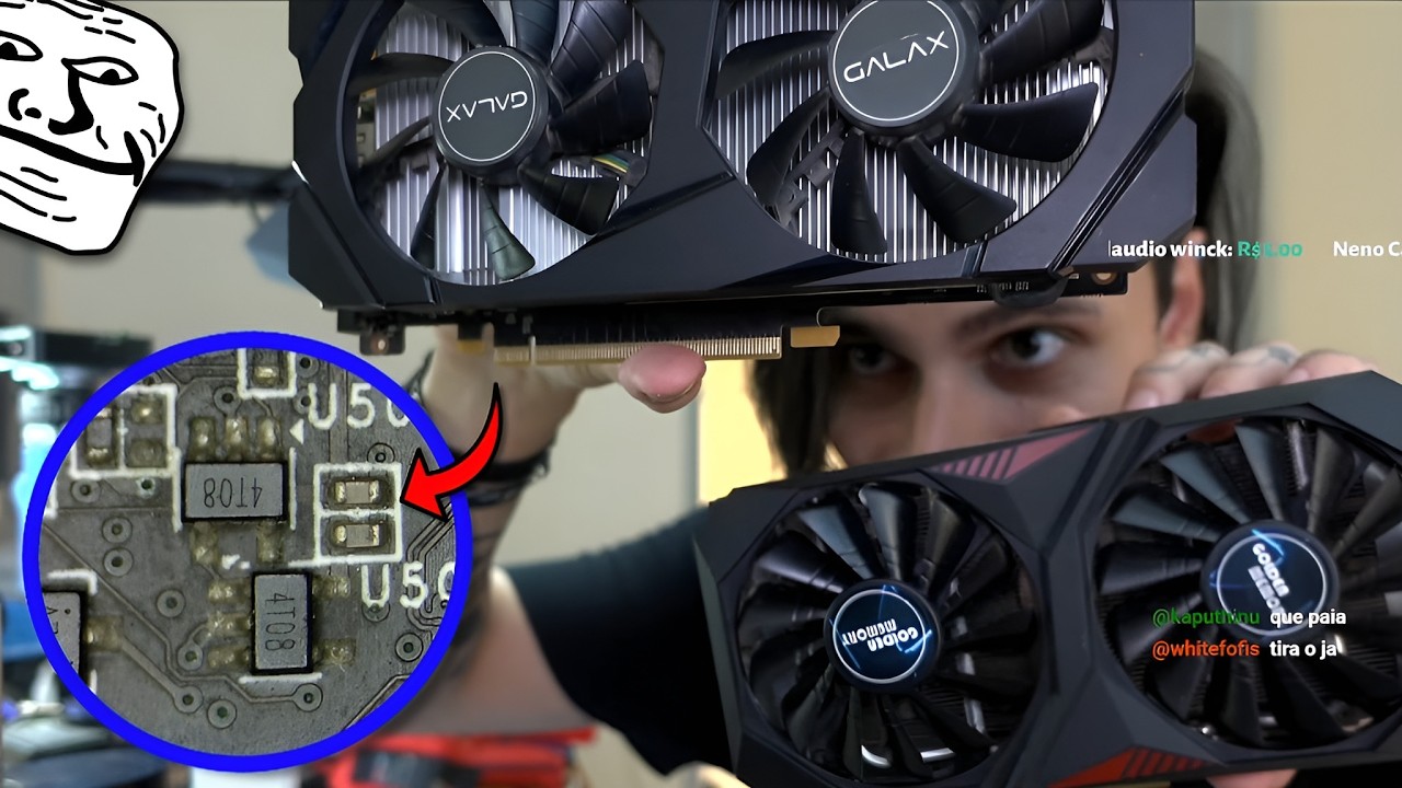 Essa Placa de Vídeo Tem Um DEFEITO INÉDITO