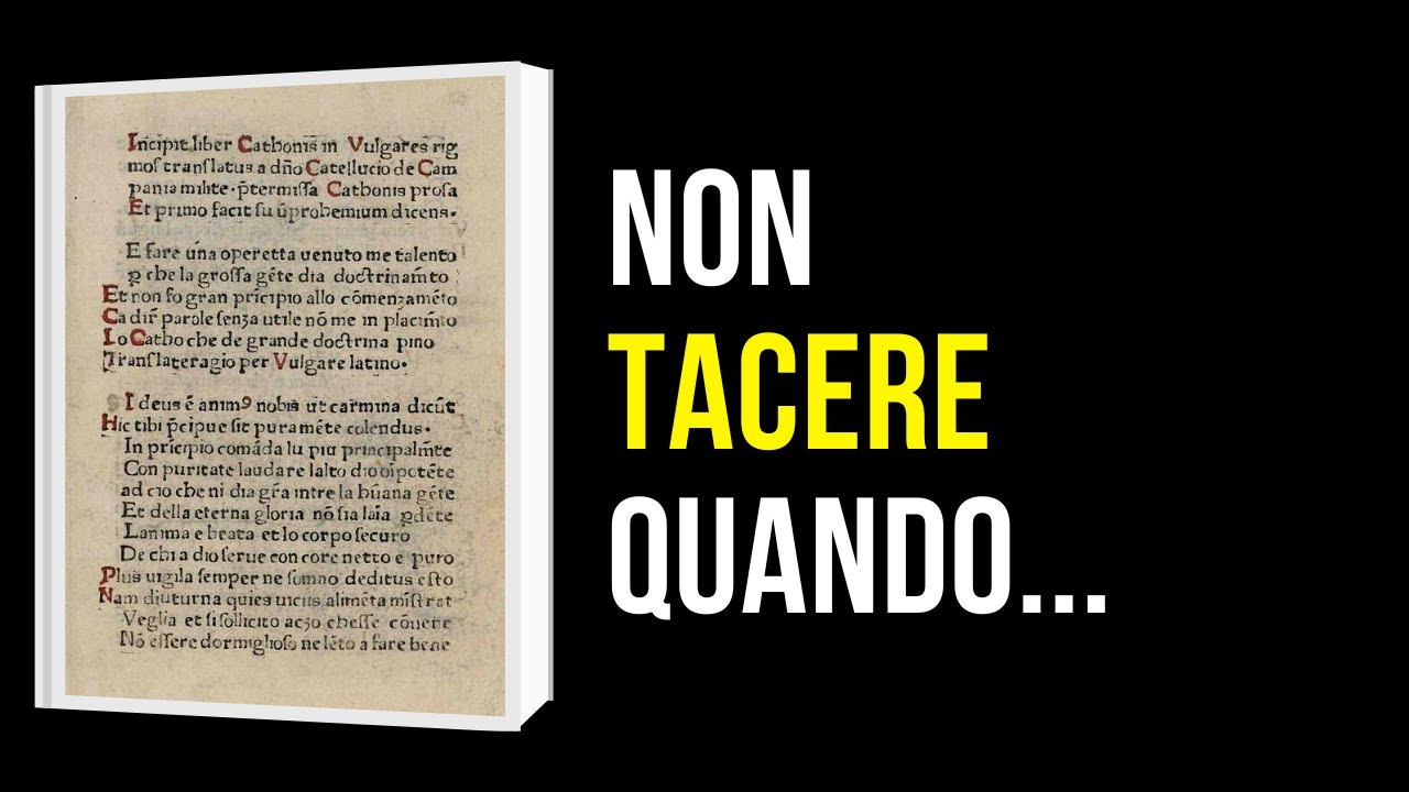 Aforismi e massime latini: i Distici di Catone (libro terzo e libro quarto)