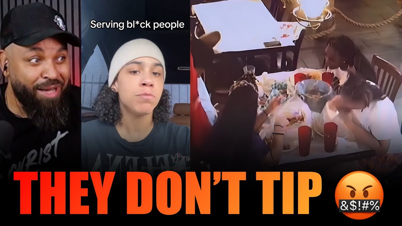 TikTok ERUPTS After Server Tells NIGHTMARE stories of serving Black Customers! TIKTOK BANS him!