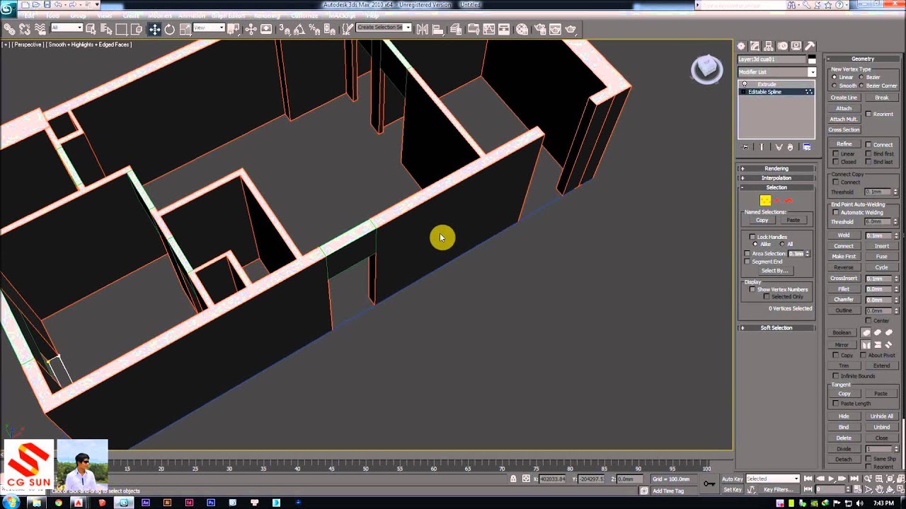 Cách xuất Autocad sang 3Dsmax để thiết kế nội thất | Autocad to 3Dsmax | 5AArchitects |  Full HD