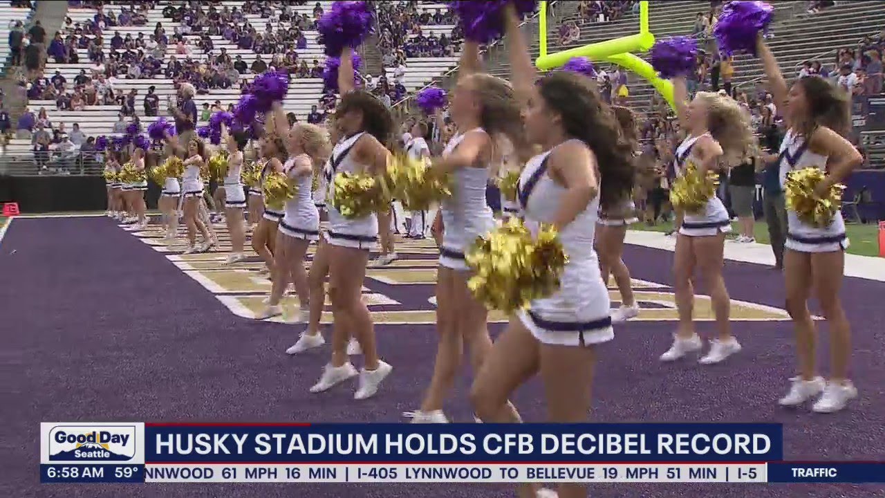 Husky Stadium holds college football decibel record | FOX 13 Seattle