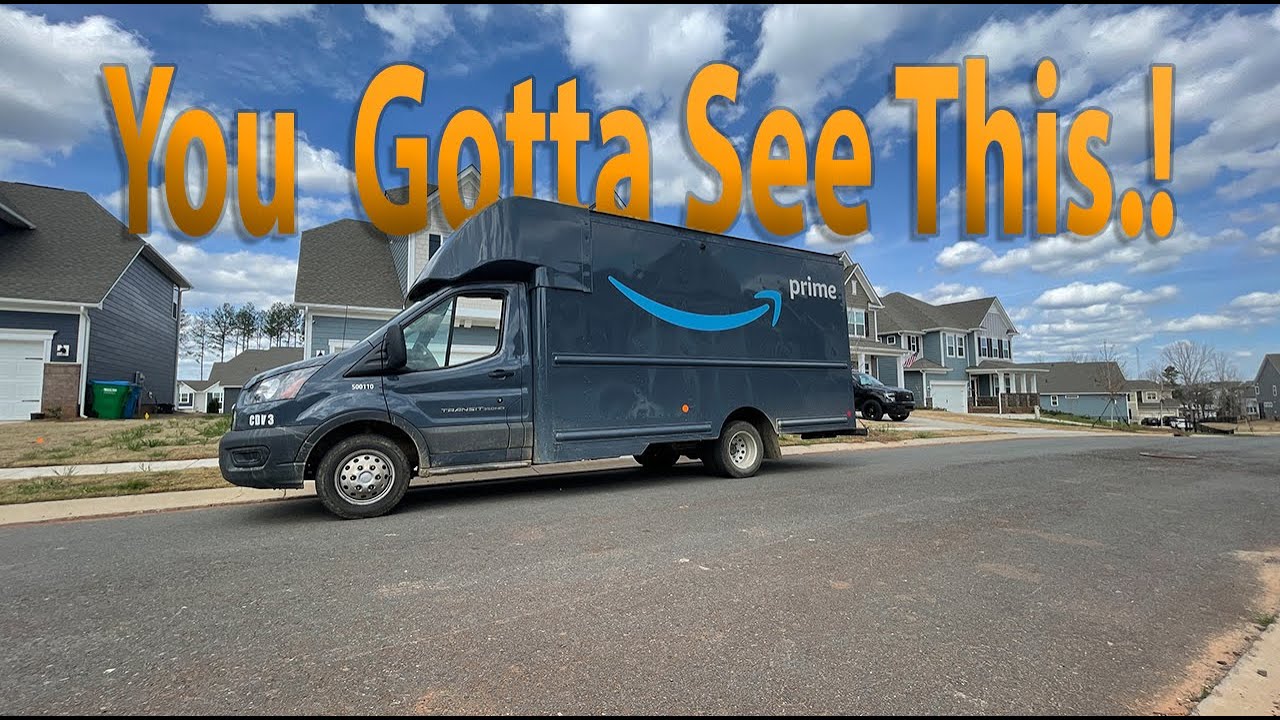 A Look Inside My Amazon CDV Van