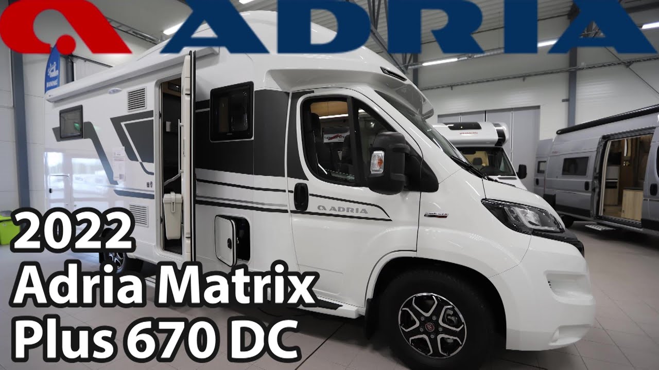 Adria Matix Plus 670 DC 2022 Motorhome 7,49 m