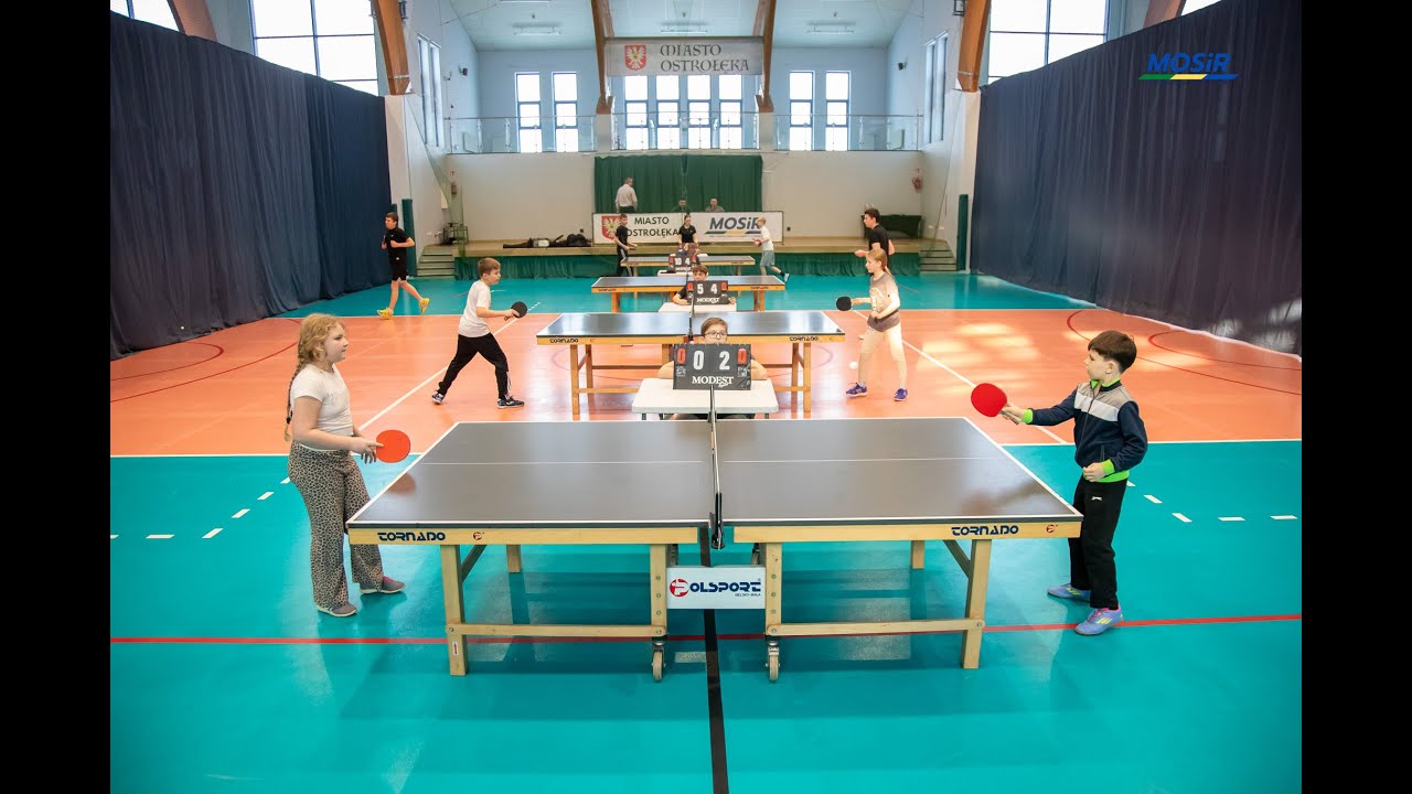 TURNIEJ TENISA STOŁOWEGO - FERIE NA SPORTOWO 2026