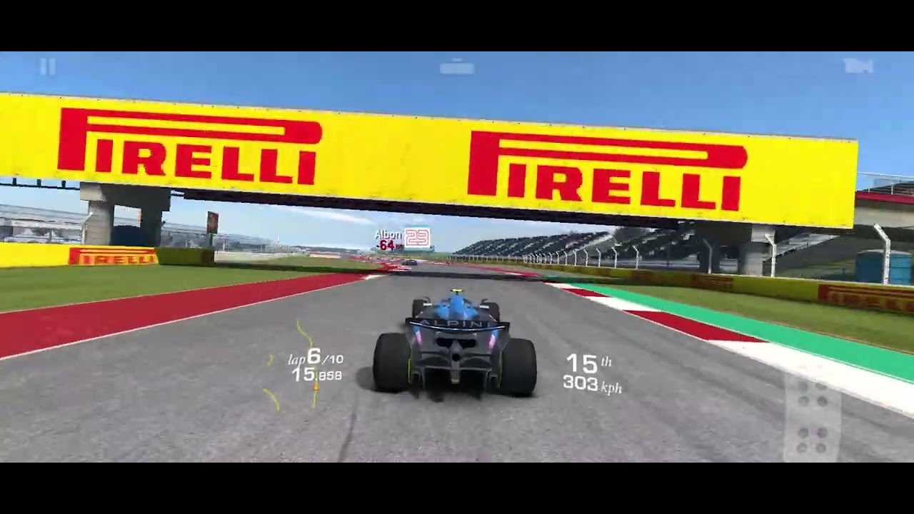REAL RACİNG 3 - BWT ALPİNE F1 A523 - CİRCUİT OF THE AMERİCAS - LAP 10 (HANDİCAP 1 LAP)