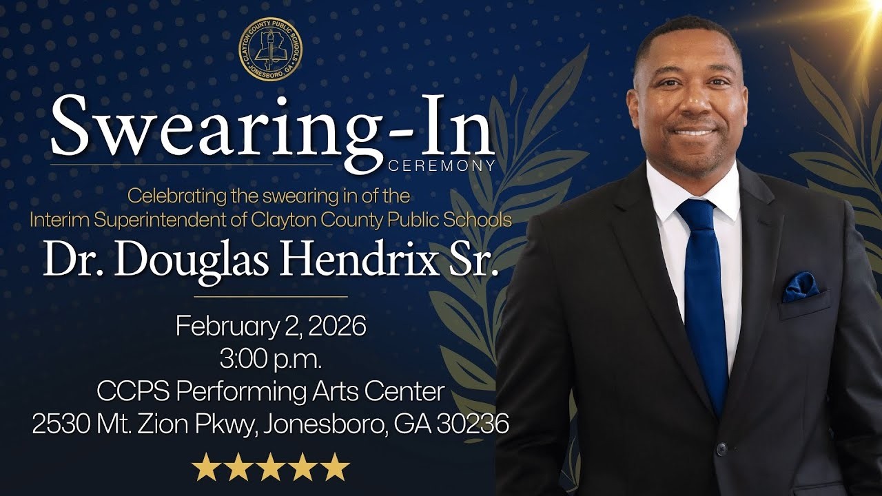 CCPS Swearing-In Ceremony for Interim Superintendent, Dr. Douglas Hendrix Sr.