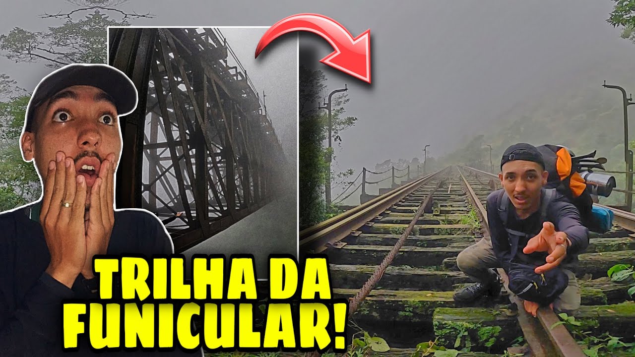 TRILHA DA FUNICULAR EM PARANAPIACABA É A MAIS ARRISCADA DO BRASIL