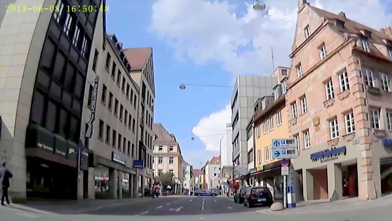 D: Nürnberg Ortsdurchfahrt Plärrer Innenstadtbereich Fußgängerzone Juni 2013