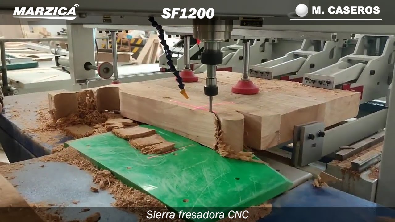 Sierra fresadora CNC Marzica SF1200