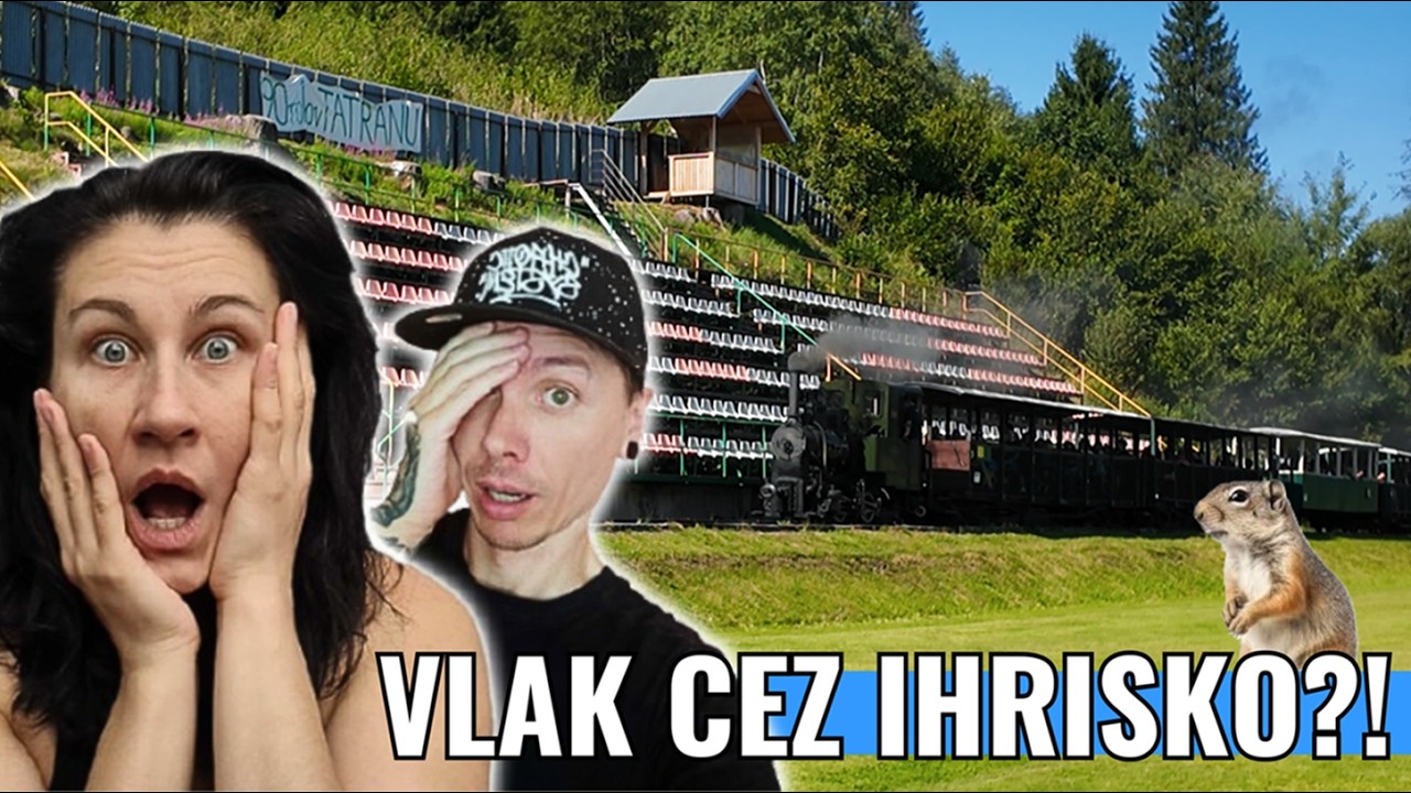 Skoro sme nestihli vlak cez futbalové ihrisko I roadtrip Slovensko  🇸🇰 (1. časť)