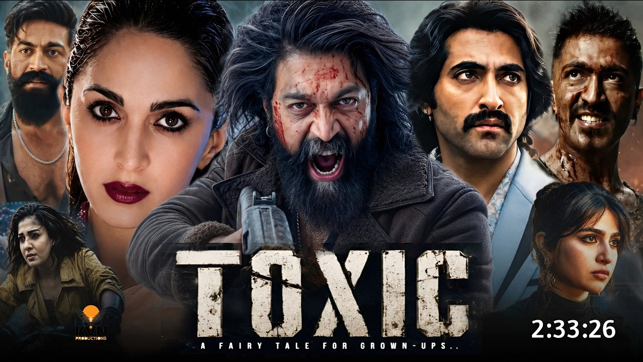 Toxic Full Movie Hindi Dubbed 2026 Latest Collection | Yash | Kiara Advani | Nayanthara | Review