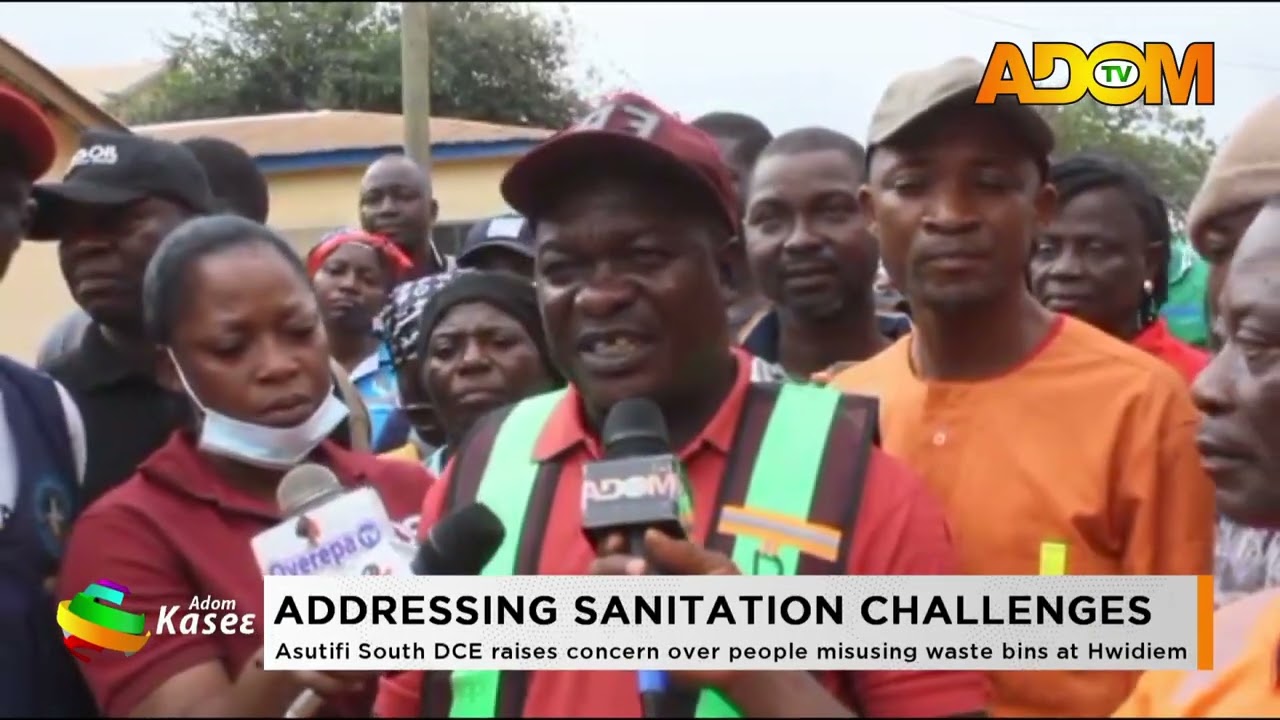 Asutifi South DCE raises concern over people misusing waste bins at Hwidiem- Premtobre Kasee