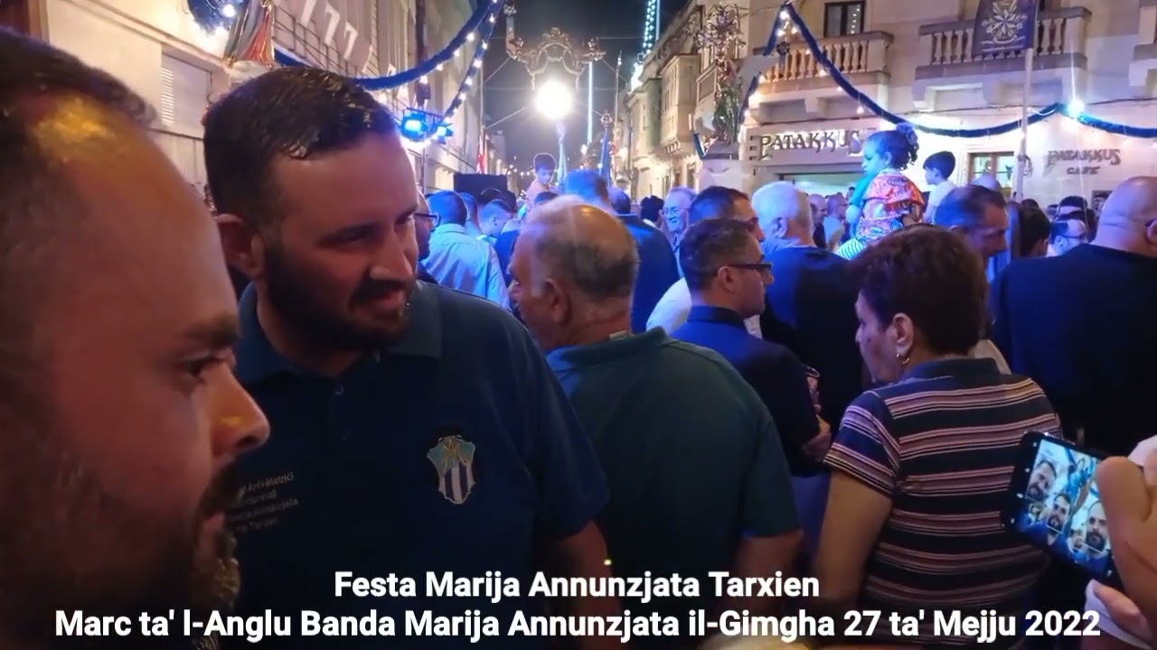 Festa Marija Annunzjata Tarxien Marc ta' l-Anglu Banda Marija Annunzjata il-Gimgha 27 ta' Mejju 2022