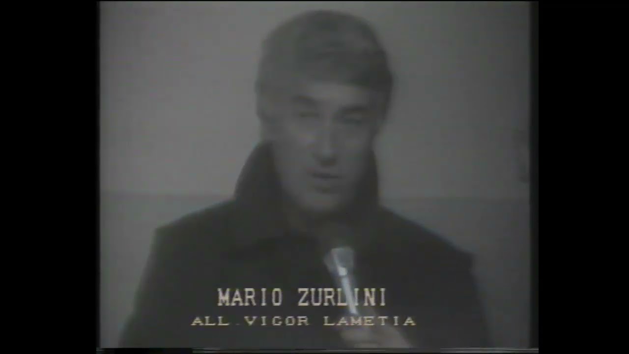 Savoia Vigor Lametia 1985 86 con interviste Zurlini e Portelli