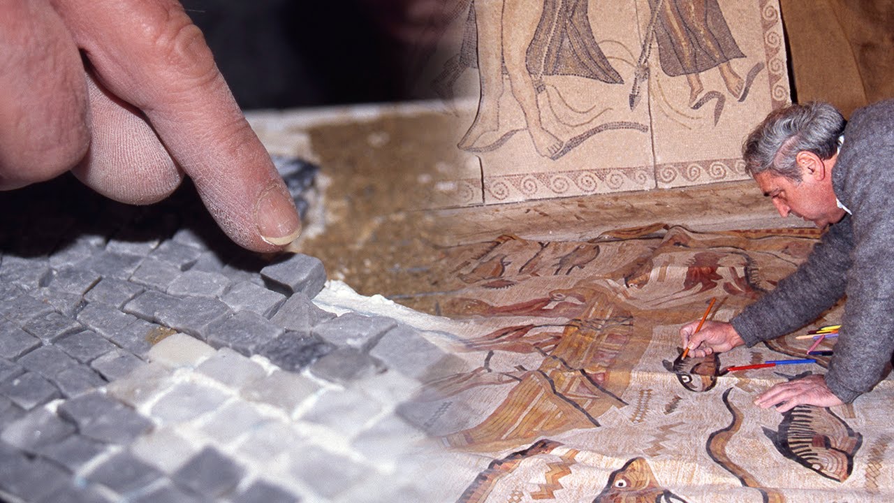 Mosaicos romanos. Restauración con la técnica artesana tradicional | Oficios Perdidos | Documental