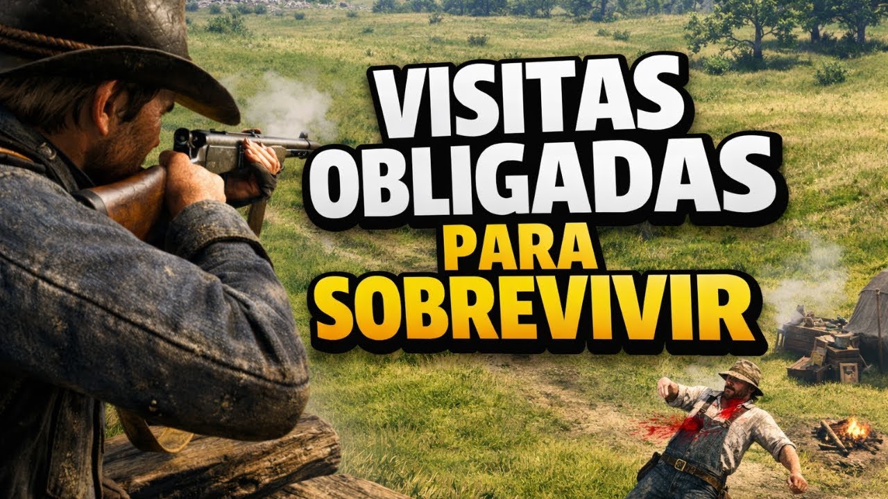 RDR2: 2 Paradas Esenciales para la Salud al Empezar