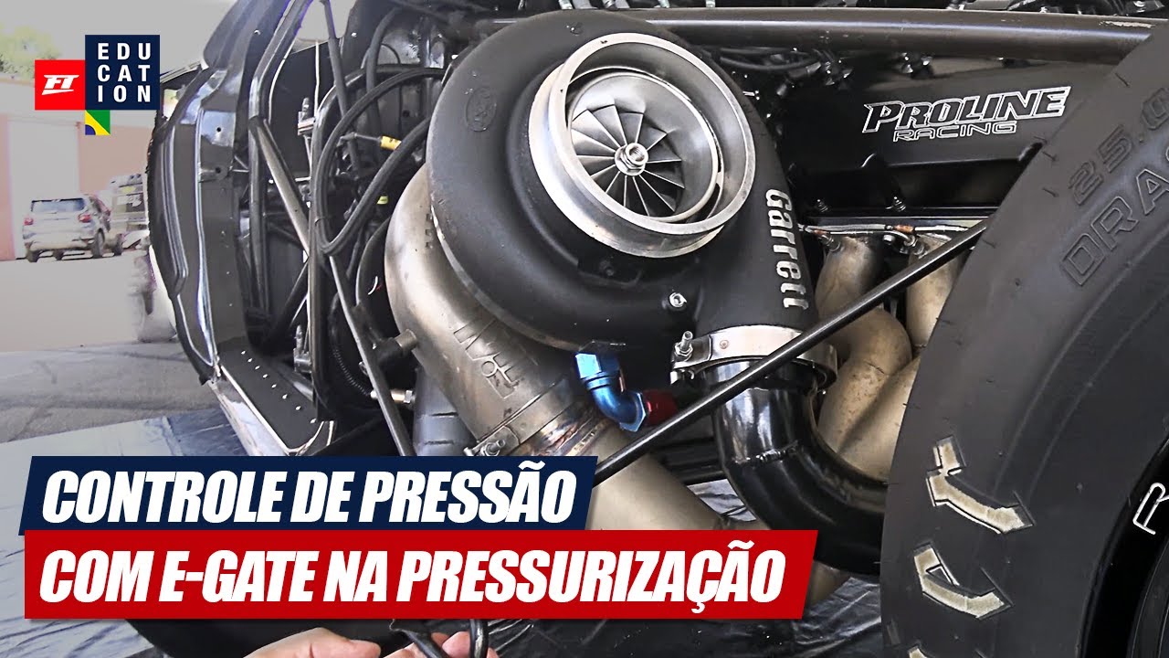 Controle de pressão com E-Gate na pressurização
