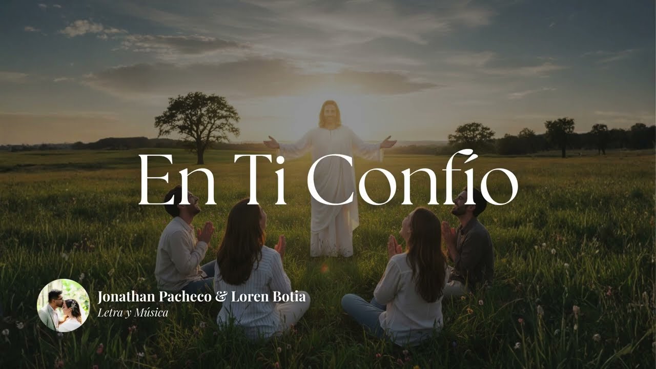 En Ti Confío - Jona & Loren (Lyric Video)