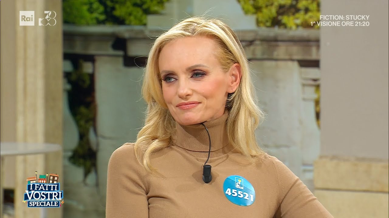 È venuta a trovarci... Justine Mattera - I Fatti Vostri 06/11/2024