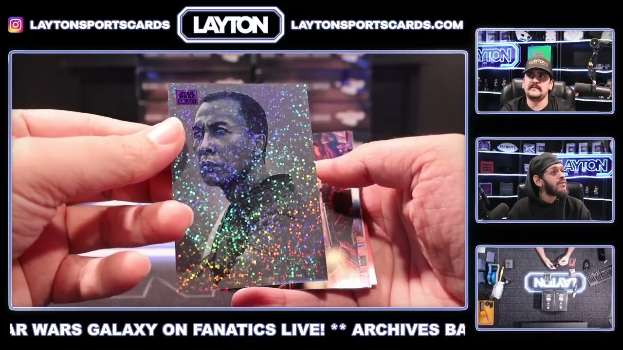 2025 Topps Star Wars Chrome Galaxy Hobby 12 Box Case Break #4