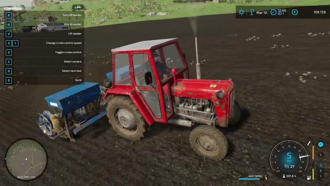 FARMING SIMULATOR 22 ljetna maracka setva secerne repe sa IMT 533/539 DELUXEpart2