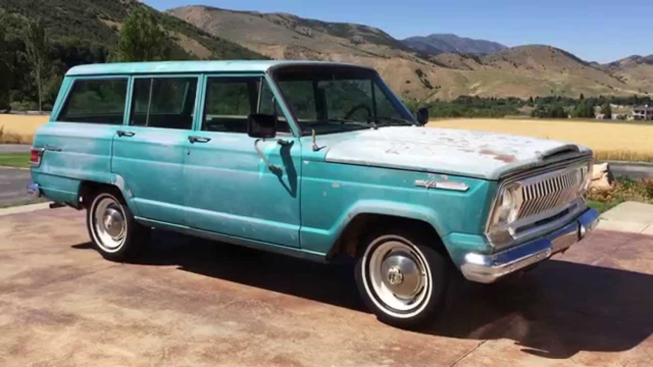 1969 Jeep Wagoneer 4WD, ALL ORIGINAL BARNFIND, Orig. Buick 350 V8 TH400, Original Paint & Interior!