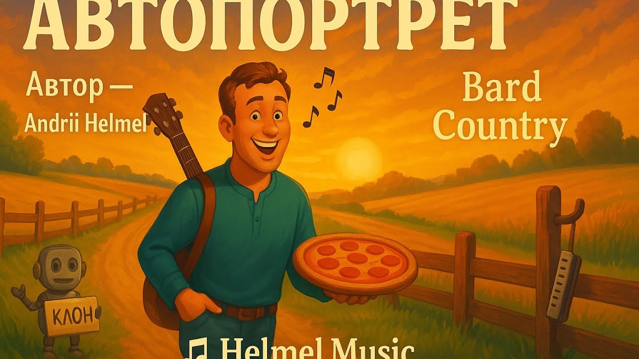 Автопортрет | Автор — Andrii Helmel | Bard Country 🎵 Helmel Music
