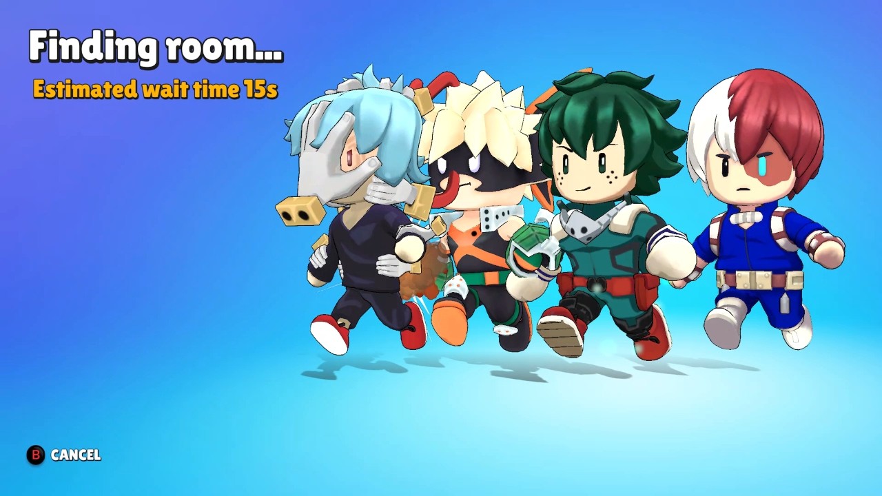 Stumble Guys MHA 4-Player Split Screen Co-Op Xbox Series S Gameplay | My Hero Academia